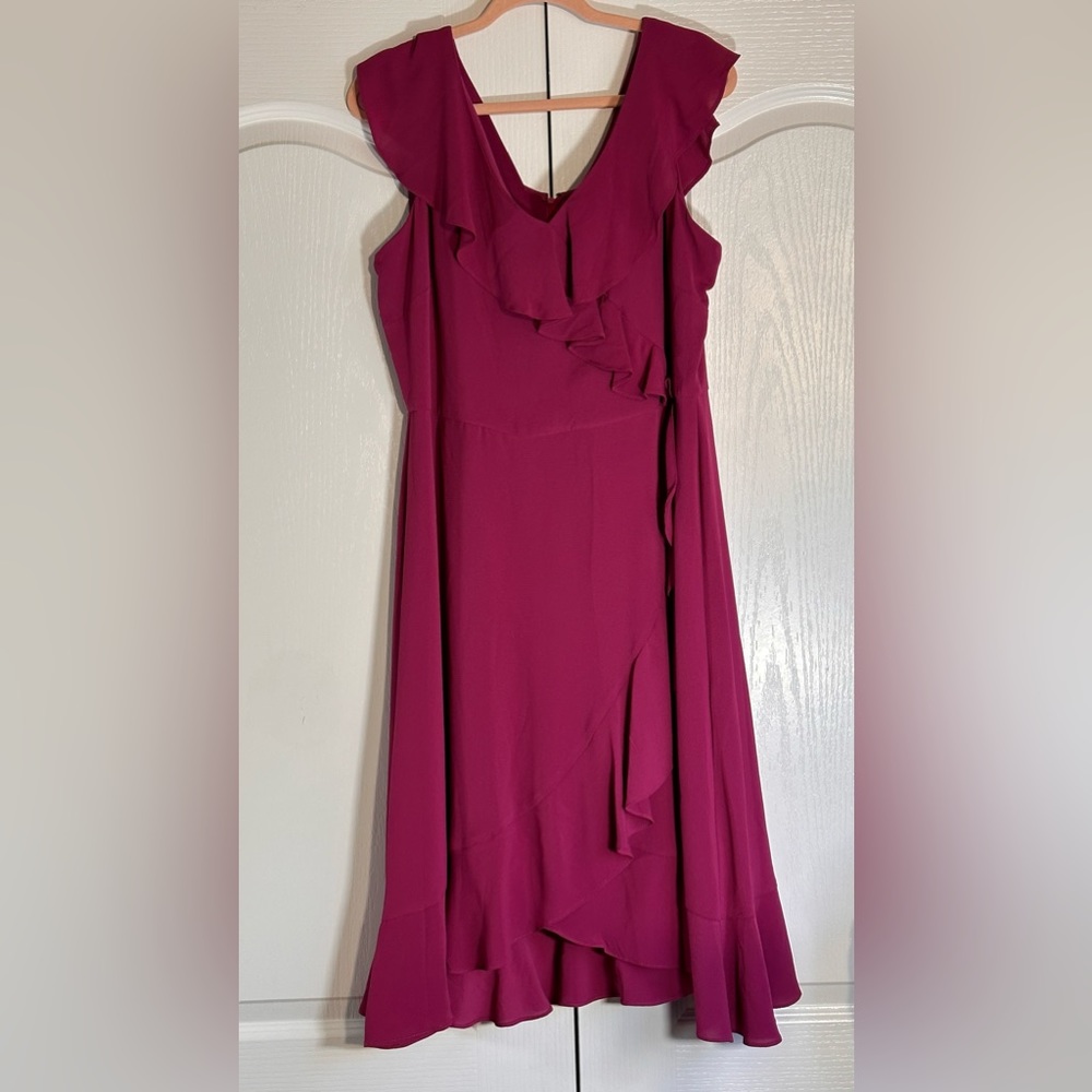 Ruffled Midi Dress